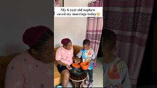 My Nephew Saved My Marriage Today