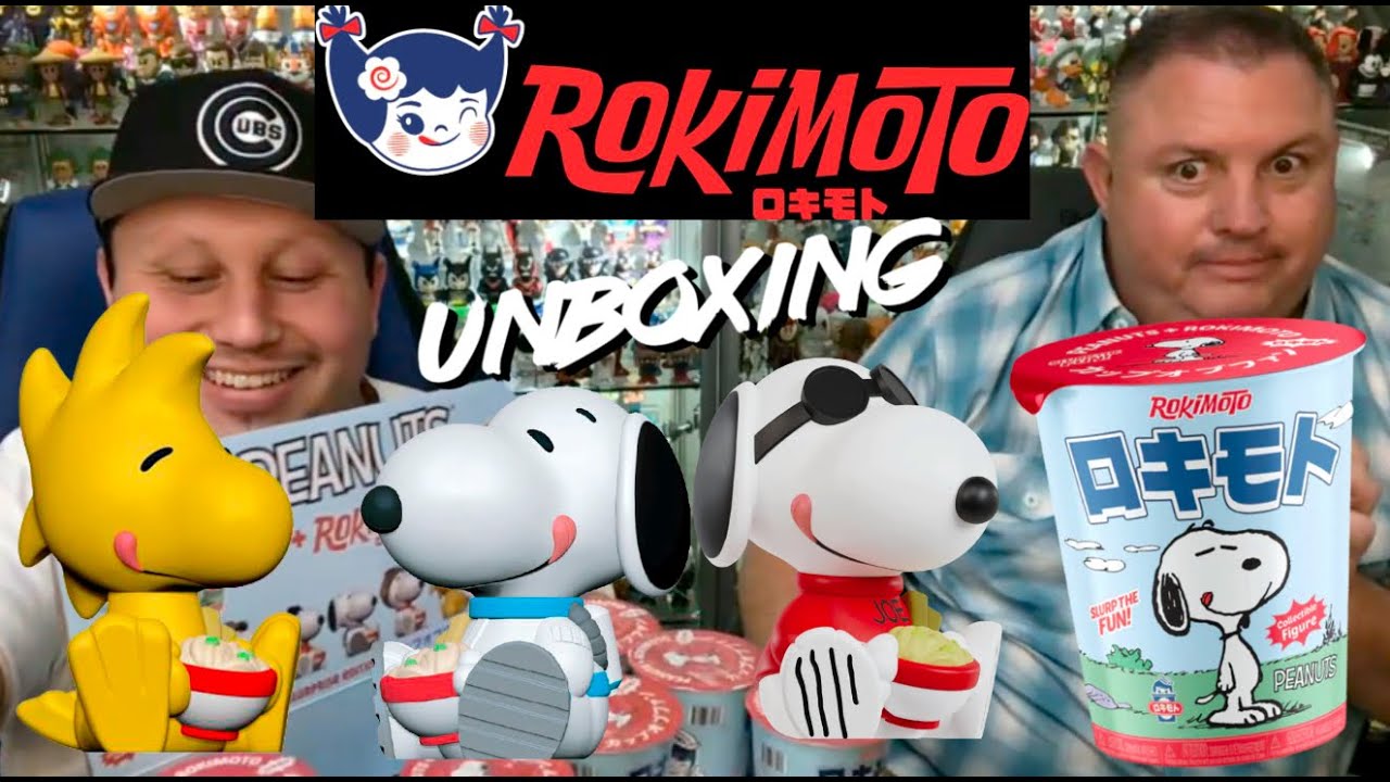 Ready for a Slurprise? Rokimoto Unboxing! Peanuts Snoopy FIRST LOOK