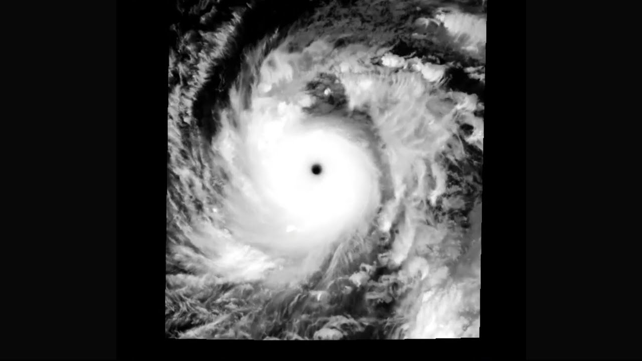Super Typhoon Jebi (25W/Maymay) 2018 Infrared Satellite Imagery.