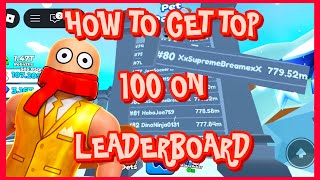 How To Get Top 100 On Leaderboards In Tap Simulator