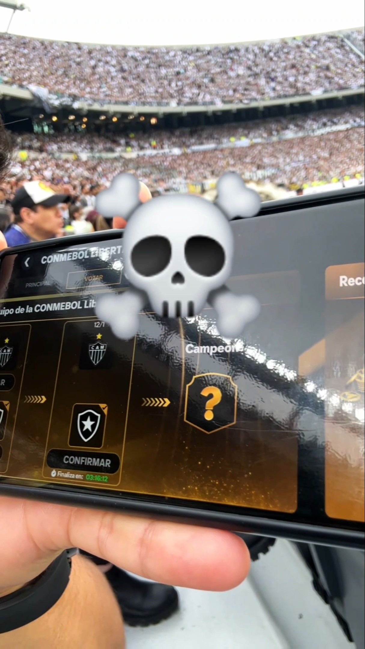 Yo ya lo sabía ☠️ #Final de #Conmebol #Libertadores #Monumental #fcmobile #Botafogo #atleticomineiro