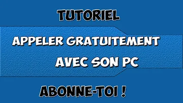 Comment telephoner gratuitement avec un ordinateur ?