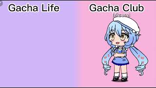 Gacha Life vs Gacha Club ❤