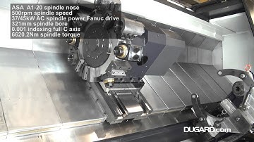 SMEC PL80LM Driven Tool Slant Bed CNC Lathe