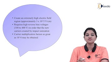 Apd - Optical Detection Principle - Optical Sources and Detectors - Fiber Optic Instrumentation