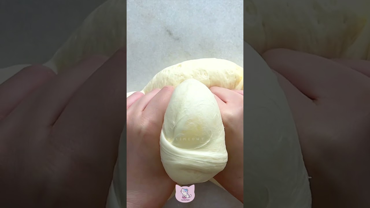 Sizzly Slime ASMR 🍞 name this fluffy slime!