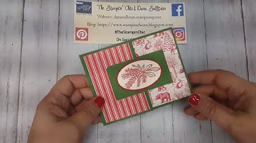 Easy Buckle Fancy Fold Card