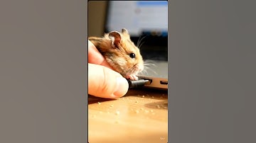 Hamster Plugs It In First Try 🐹🔌