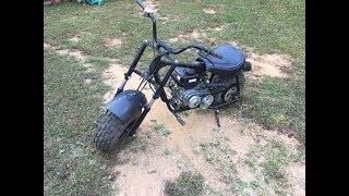 baja mini bike part 2 engine swap and torque converter