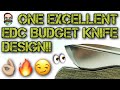 One excellent budget EDC knife!! LOVE this design and blade shape!! 👍🏼👌🏼🔥