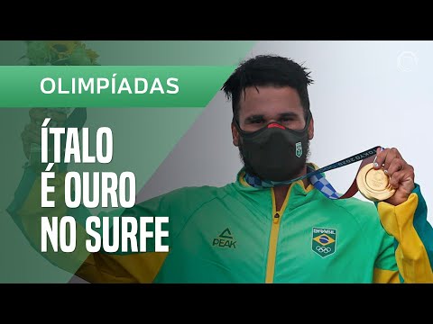 Ítalo Ferreira conquista 1º ouro do surfe para o Brasil nas Olimpíadas de Tóquio