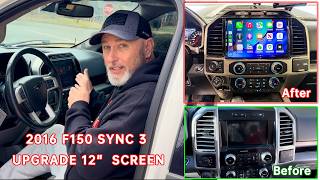 2016 F150 Sync 3 Upgrade to 12” CARABC Screen | OEM System FULLY Kept! MUST WATCH
