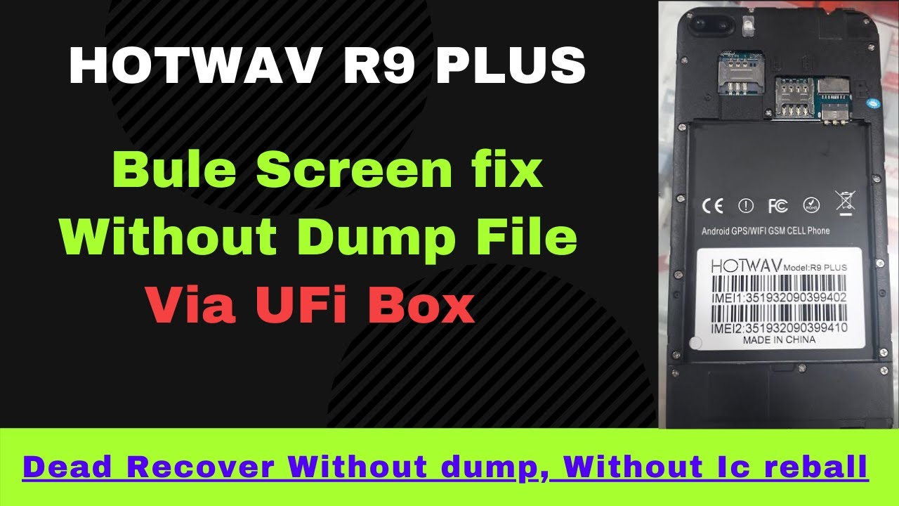 How to dead phone recovered any SPD cpu & Emmc re-partition without dump file 100% work