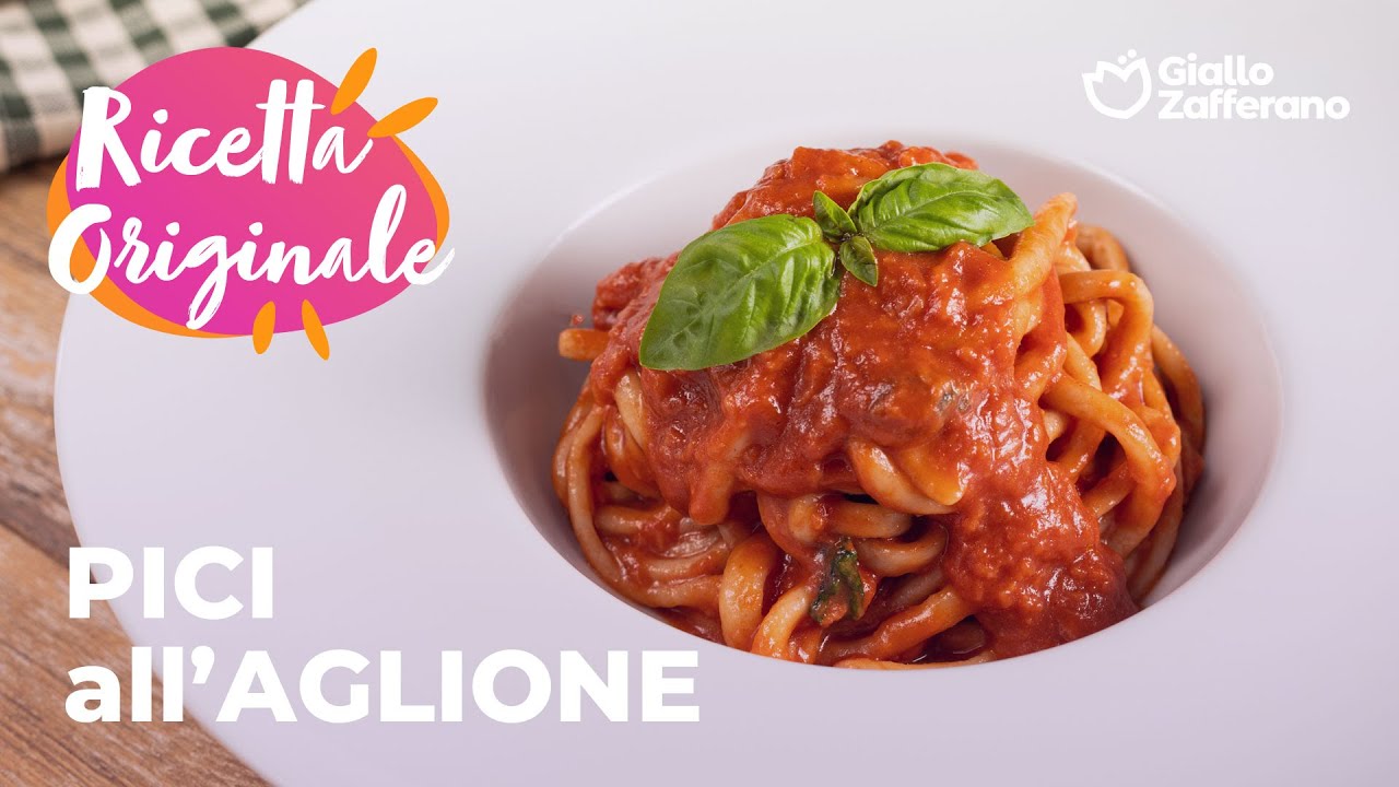 PICI all'AGLIONE 🧄🍝 - RICETTA PERFETTA DA PROVARE!😍