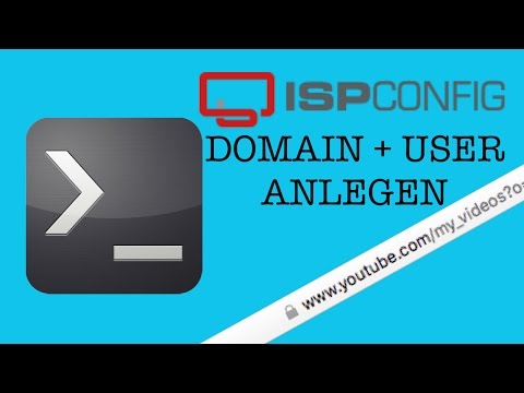 Linux Server Teil 7 Domain und Benutzer anlegen im ISPConfig