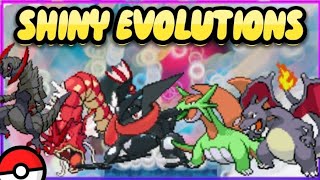 (GIVEAWAY IN DESC) ALL SHINY EVOLUTIONS IN POKÉMON BRICK BRONZE