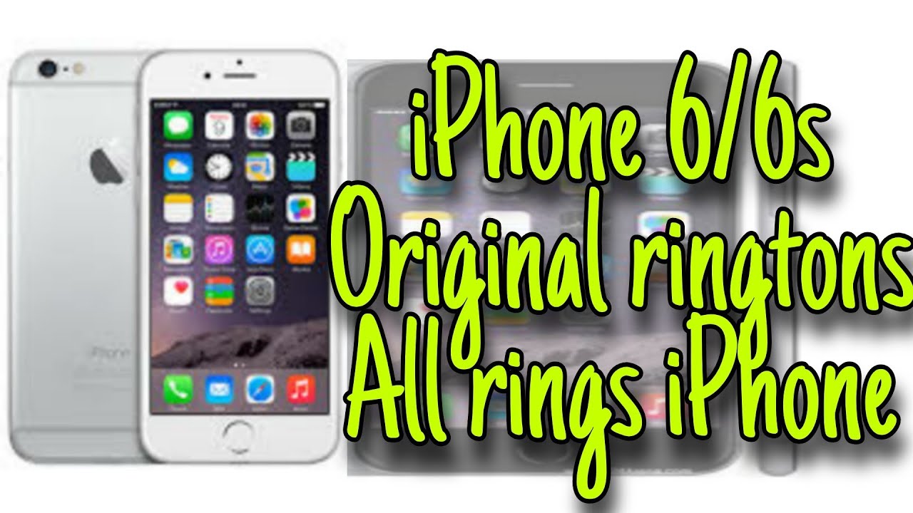 iPhone 6s , iPhone 6 mobile original ringtons. iPhone mobile All ringtones