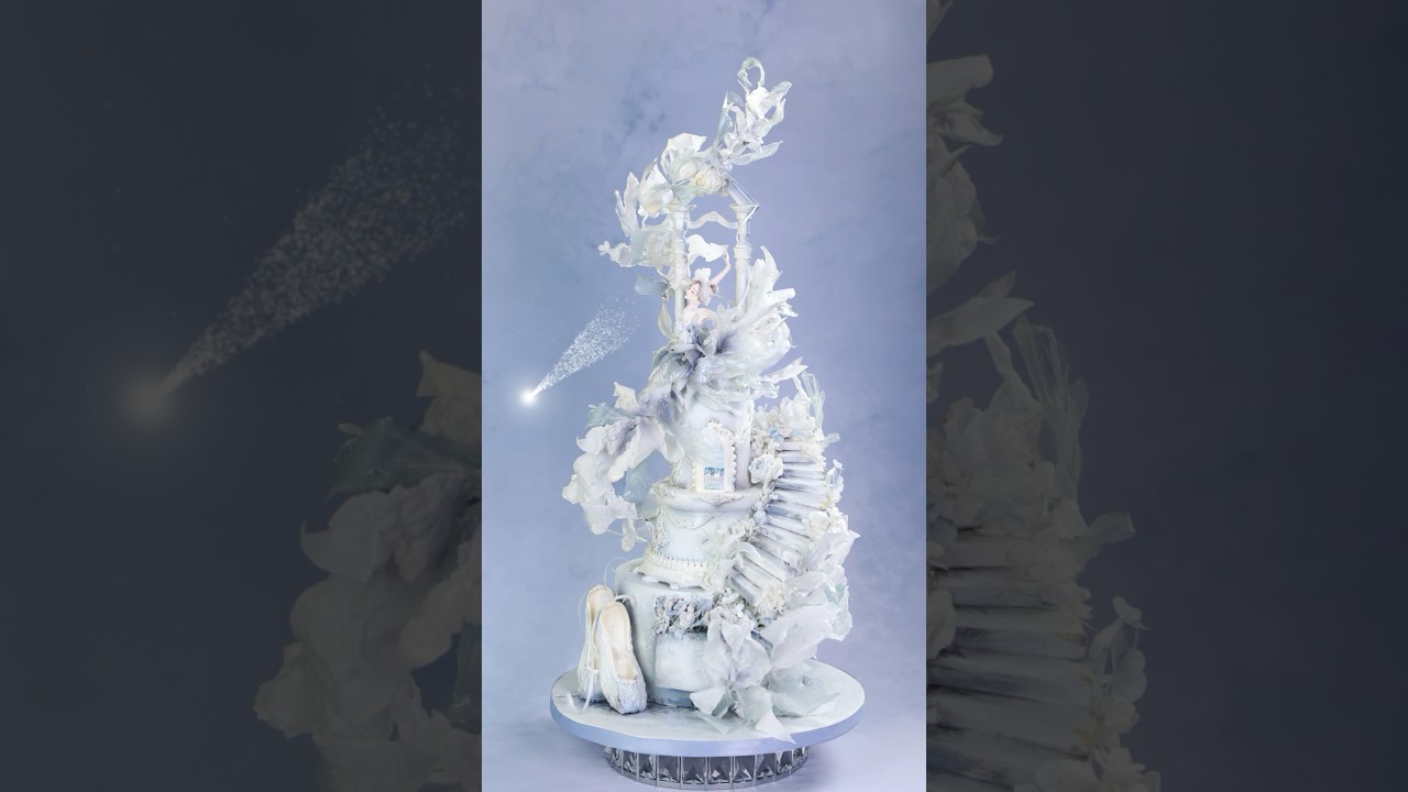 Stunning Ballerina Girl Cak | Fantasy Theme cake | Fondant art