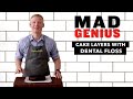 How to Cut Cake Layers with Dental Floss | Mad Genius Tips | Food & Wine