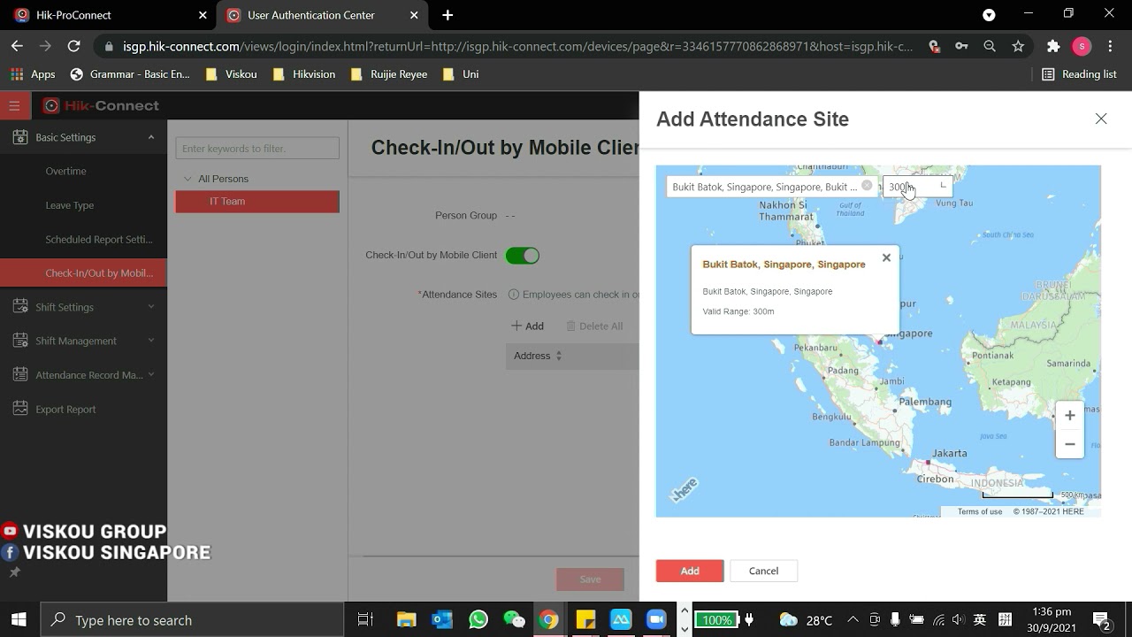 Hikvision Hik Pro Connect Cloud attendance YouTube