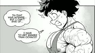 Izuku Midoriya 'Deku' Transformation - Muscle Growth Comic My Hero Academia