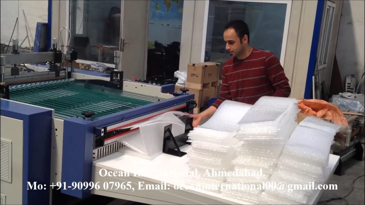 Air Bubble Bag Making Machine YouTube