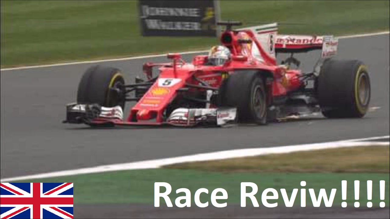 HAMILTON WINS!!! VETTEL CRASHES!!!  | F1 2017 BRITISH GRAND PRIX | RACE REVIEW
