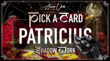 PATRICIUS | SHADOW WORK PICK A CARD READING | DARK MIRROR ORACLE DECK