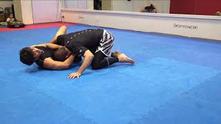 Guillotine from Butterfly Guard