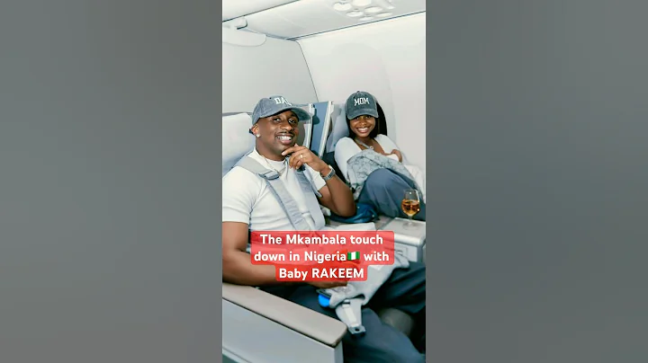 Priscilla Ojo &Husband Juma Jux with Baby RAKEEM touch down in Nigeria #shorts#priscillaojo