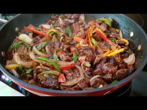 فيديو: كيف لطهي لحم العجل المقلي