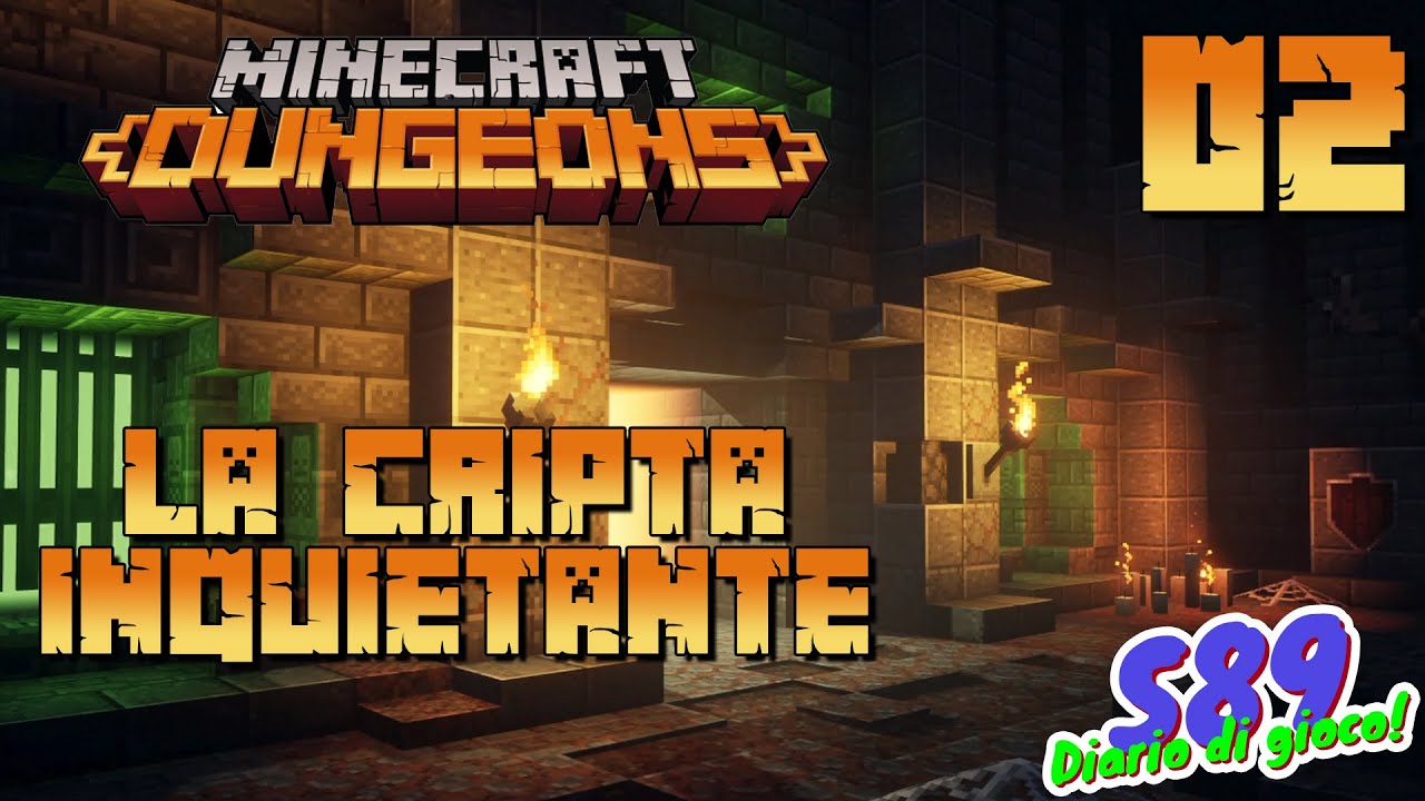 LA CRIPTA INQUIETANTE | Minecraft Dungeons - Gameplay ITA - #02 - YouTube