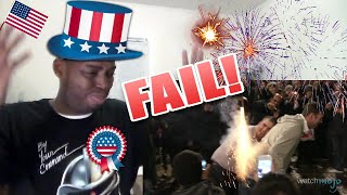 Top 10 Craziest Fireworks Fails REACTION W/GREATEST 4TH OF JULY PERFORMANCE EVER!!!