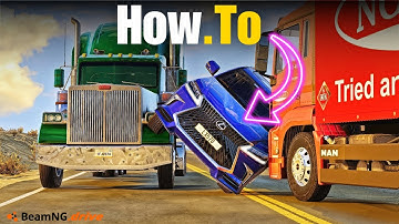 How to Make Realistic Cars Crash Videos in BeamNG.drive (Script AI Manager) 2024
