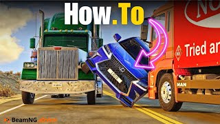 How to Make Realistic Cars Crash Videos in BeamNG.drive (Script AI Manager) 2024 screenshot 5