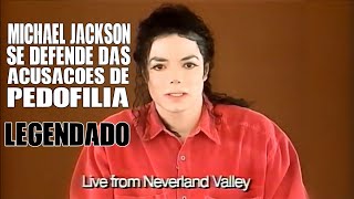 Michael jackson se defendendo das acusações de pedofilia em 1993 - legendado em PT-BR