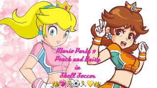 Mario Party 9 - Peach And Daisy In Shell Soccer