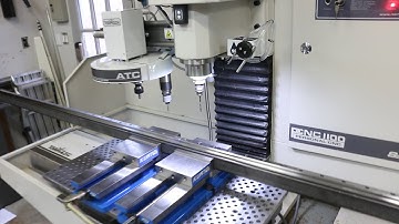 5 x 10 Plasma / Router Table Build - Part 2 - Drill & Tap 12ft Tube w/Tormach