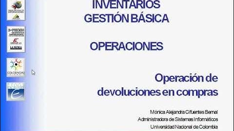 Programa de contabilidad ContaPyme - Operación de devoluciones en compras