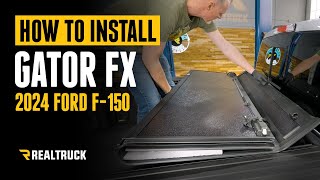 How to Install Gator FX Hard Folding Tonneau Cover on a 2024 Ford F-150