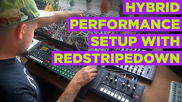 Groovebox & Modular Hybrid Performance Setups with redstripedown