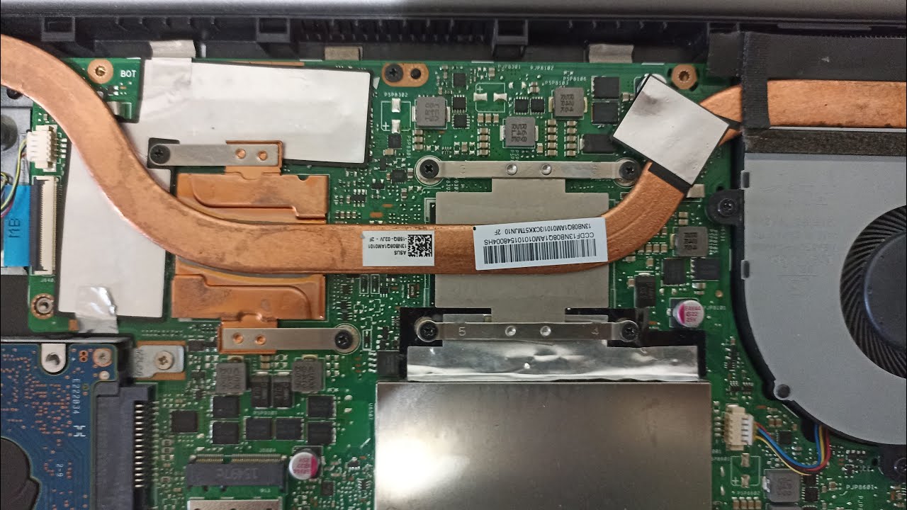 AUSUS UX501 Thermal paste change by me