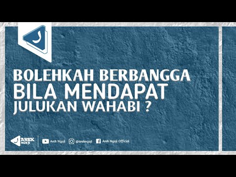 bolehkah-berbangga-bila-di-juluki-wahabi-?---ustadz-dzulqarnain-bin-muhammad-sunusi