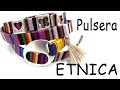 Abalorios Manualidades - Pulsera Etnica con Zamak