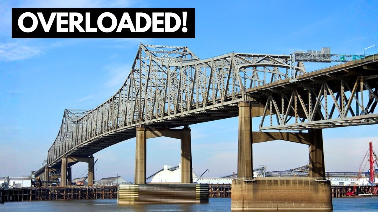 Louisiana's Critical Chokepoint | The Bridge That Holds Up An Entire Interstate!