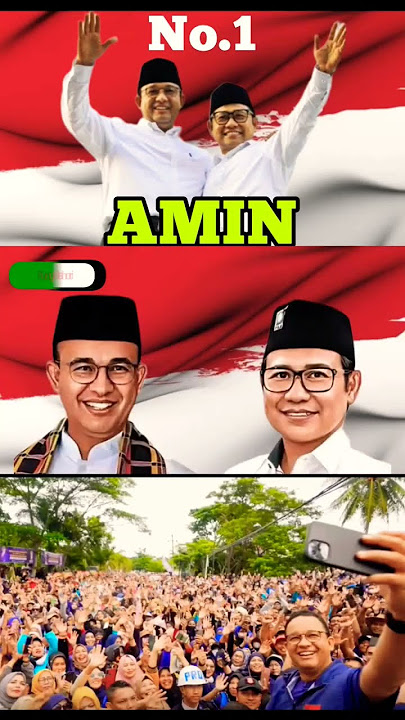 LAGU UNTUK ANIES CAK IMIN IDOLANYA TUA MUDA PRSIDEN RI 2024 2029