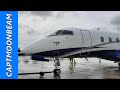 HEAVY RAIN Bombardier Challenger 300 Flight to Nassau