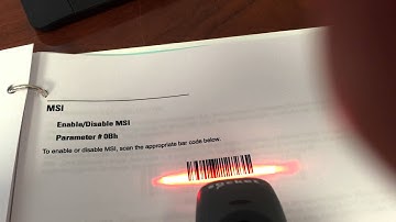 Configuring Socket Mobile 7ci to accept barcodes other than default