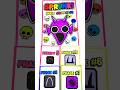 🌈SPRUNKI Durple | ASMR Phase 5vs6vs7vs8 Squishy #blindbag #papercraft #sprunkiincredibox #squishy