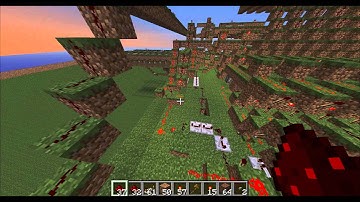 Minecraft Redstone - Square Root Calculator